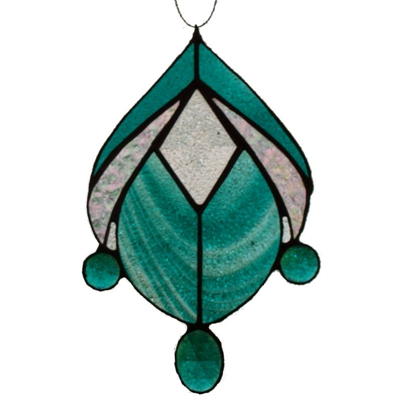 Green Stained Glass